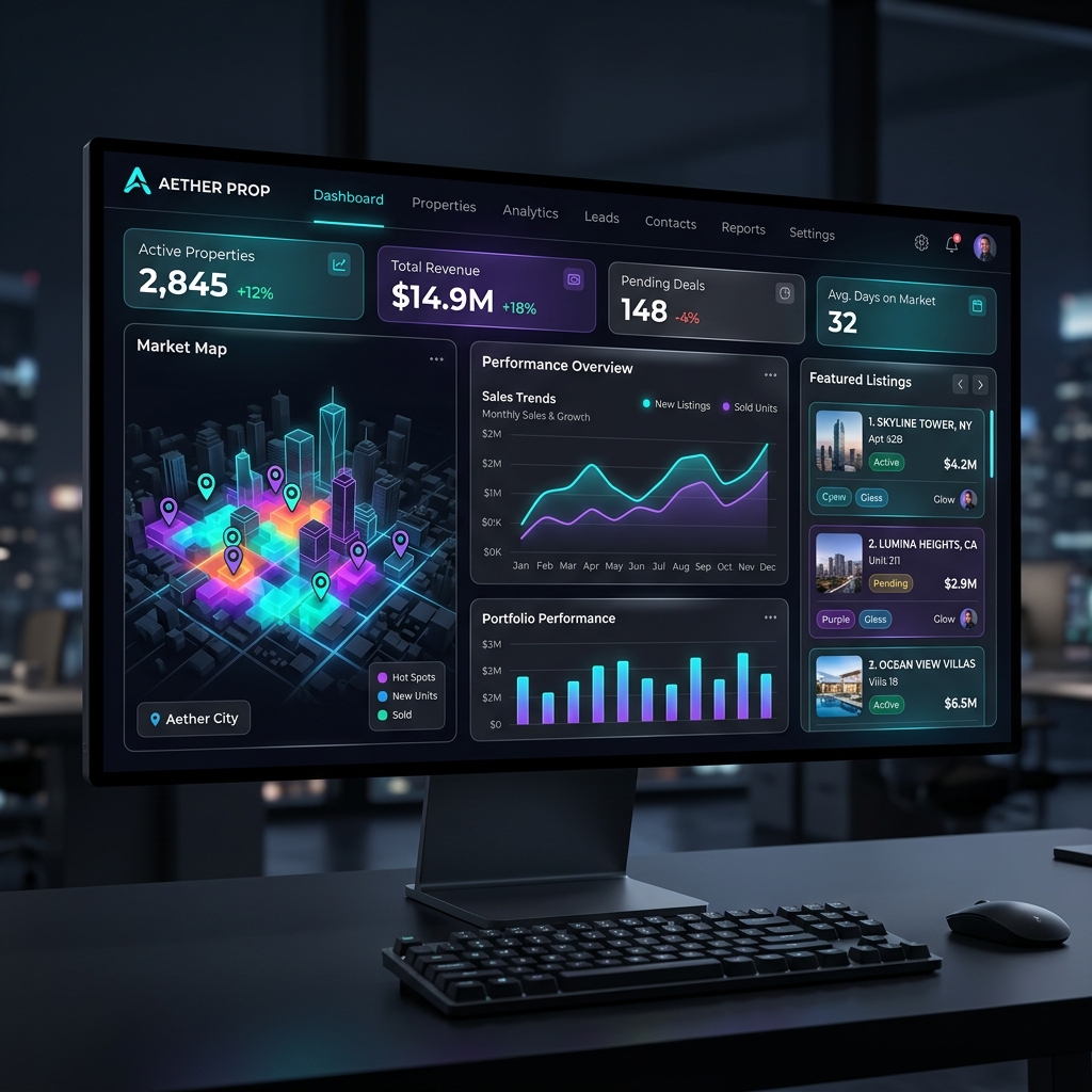 Dashboard del sistema MolapHome