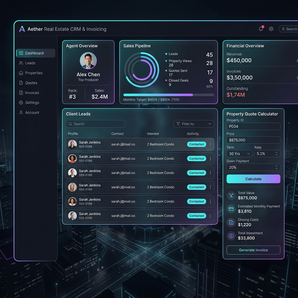 Gestión comercial en MolapHome